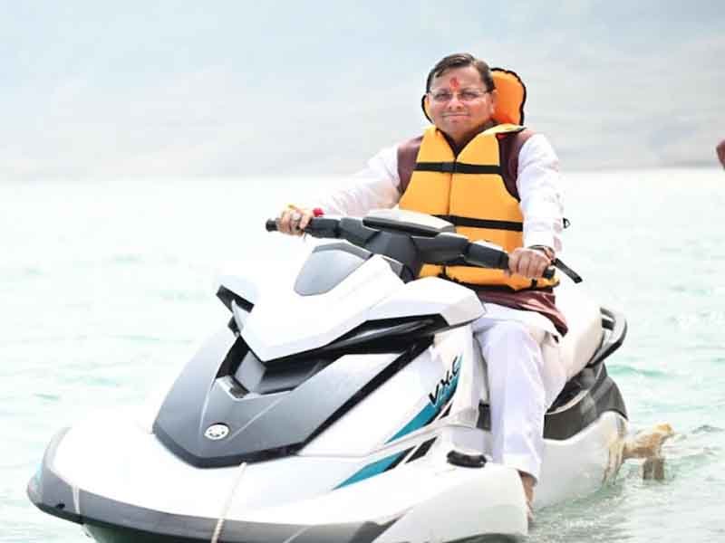 टिहरी झील बनेगी विश्व में पर्यटन-खेल का प्रमुख केंद्रः सीएम